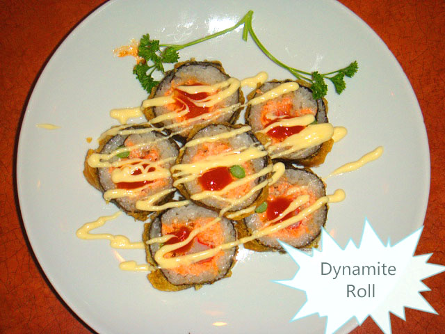 Shiso Sushi - tuna sashimi and wasabi